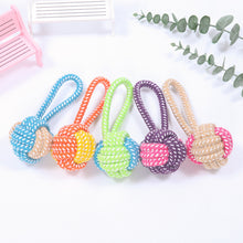 Interactive Cotton Rope Mini Dog Toys Ball For Dogs