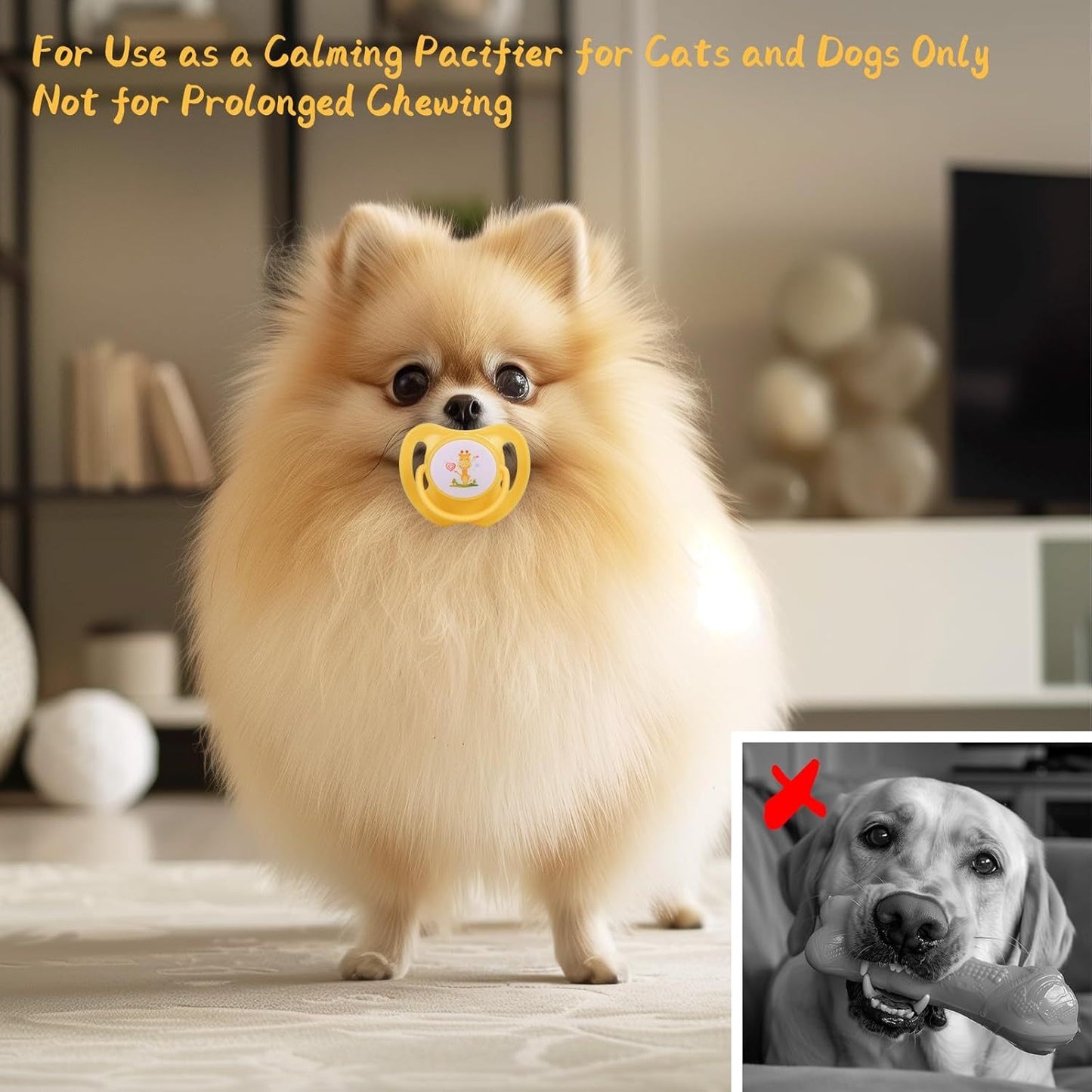 Dog Pacifiers For Small Dogs and Cats