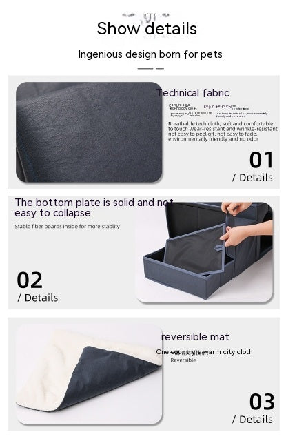 Cat Kennel Cage Multifunctional Dog Stairs Upper Bed Sofa Puppy Climbing