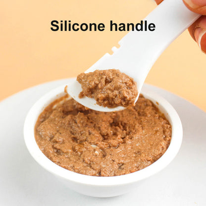 Multifunction Pet Canned Spoon Jar Opener Puppy Feeding Mixing