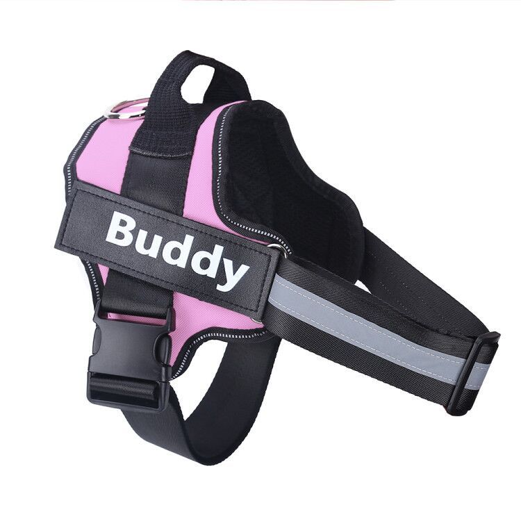 Personalized Dog Harness NO PULL Reflective Breathable Adjustable