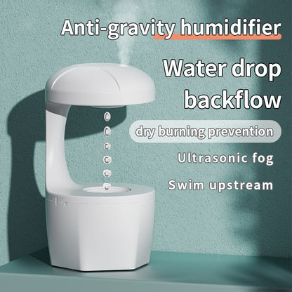 New Arrival Portable 800ml H2o Anti Gravity Usb Air Water Droplet Cool Mist Smooth
