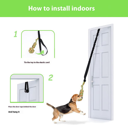 Dog Tug Of War Rope Grinding Toy