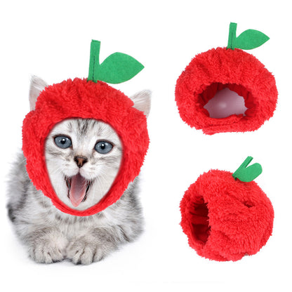 Curly Hair Pet Hat for Cats