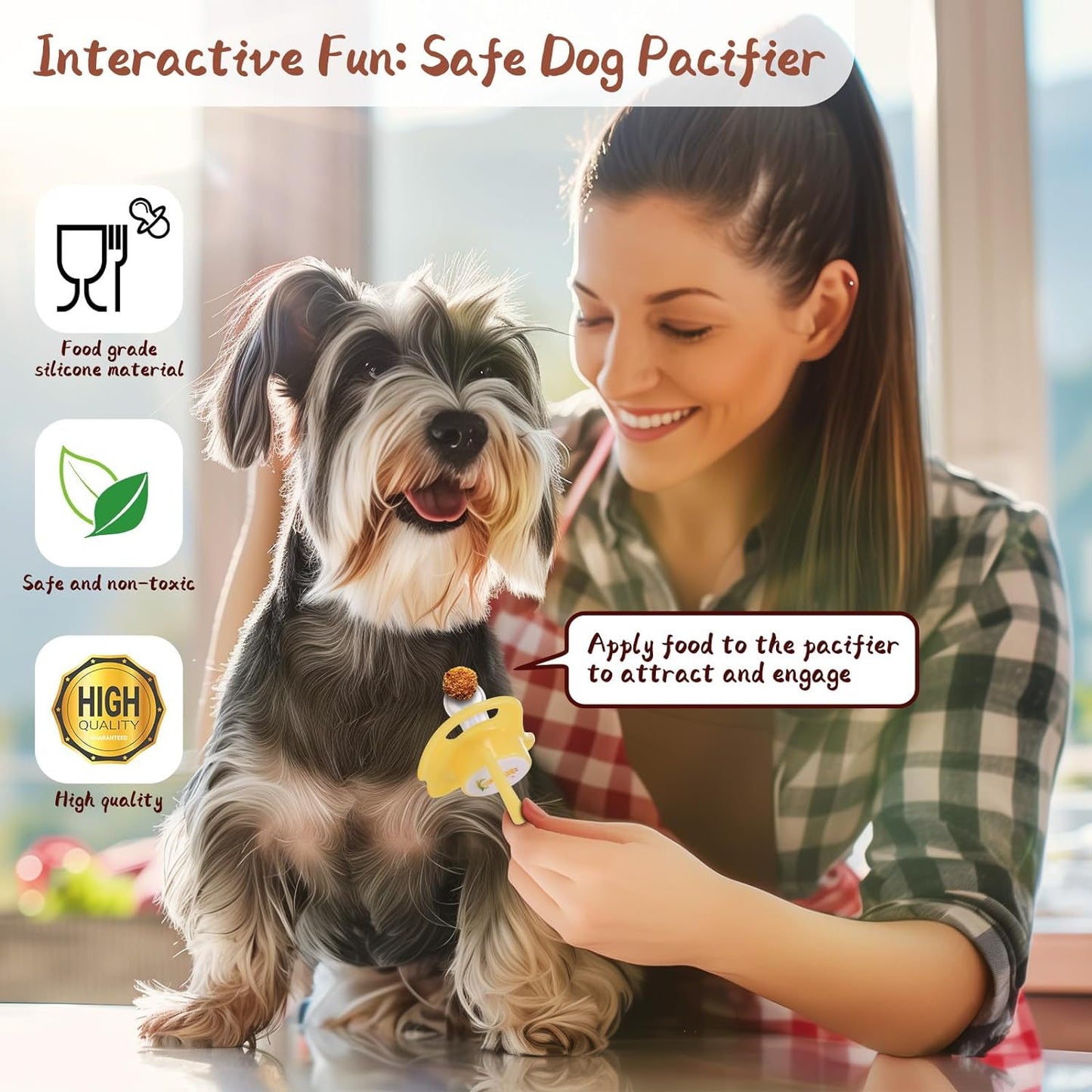 Dog Pacifiers For Small Dogs and Cats