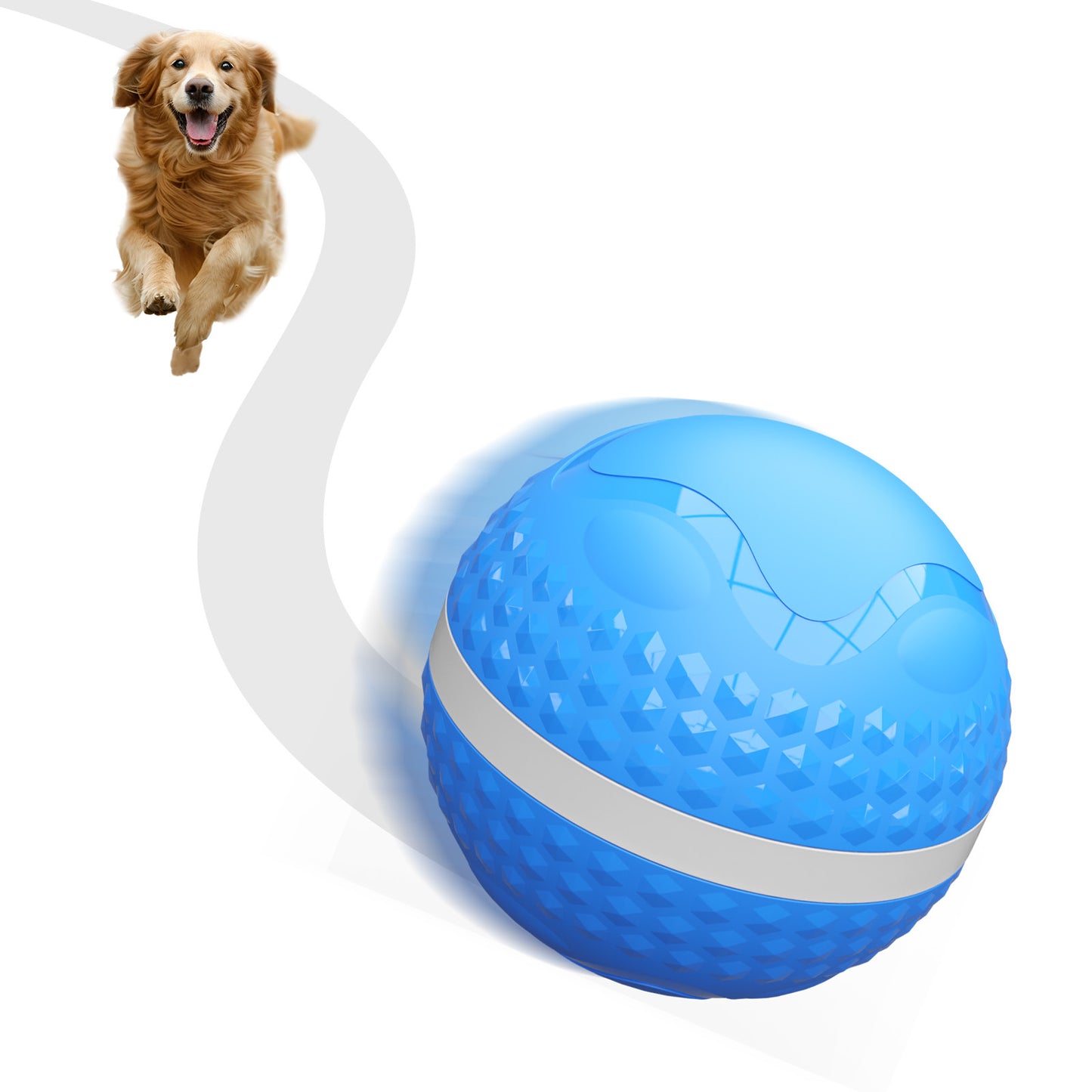 Smart Interactive Dog Toys, Automatic Moving Ball