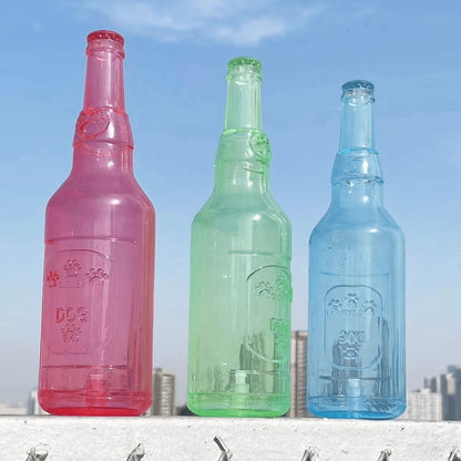 Water Bottle Dog Toy Squeaky Dog Toys