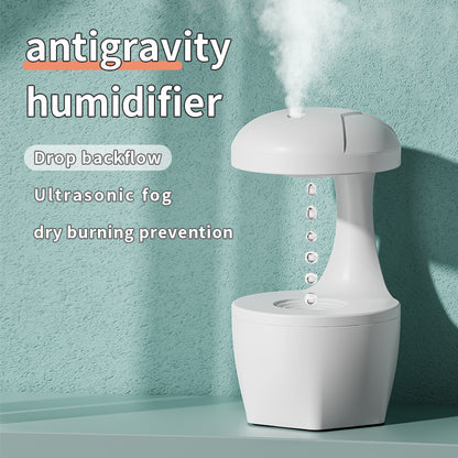 New Arrival Portable 800ml H2o Anti Gravity Usb Air Water Droplet Cool Mist Smooth