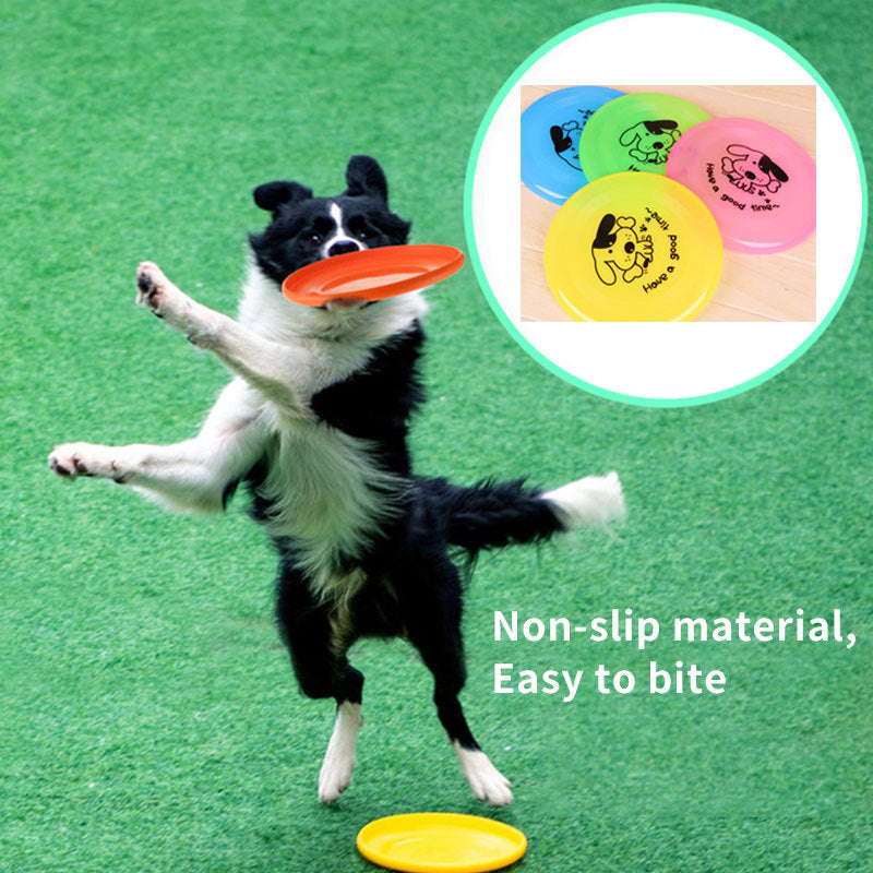 Silicone Flying Saucer Funny Pets Dog Cat Toy