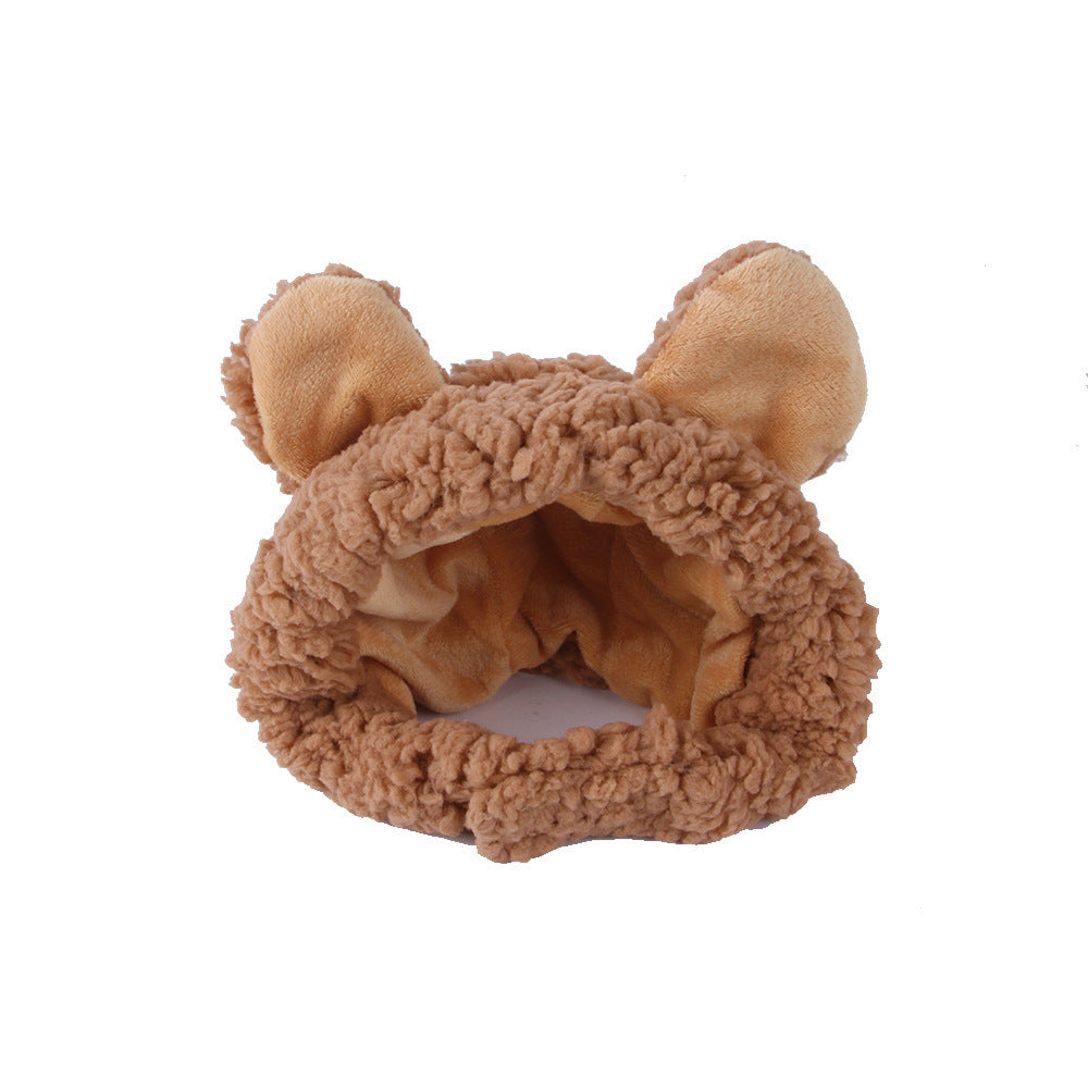 Curly Hair Pet Hat for Cats