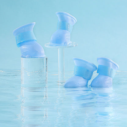 Waterproof Silicone Non-Slip Shoes for Puppies & Dogs