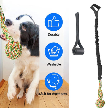 Dog Tug Of War Rope Grinding Toy